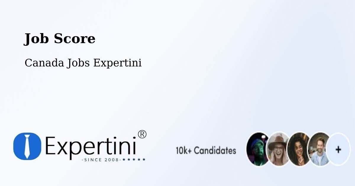 Job Score & Job Description Score Tool – Springhill - Canada Jobs Expertini