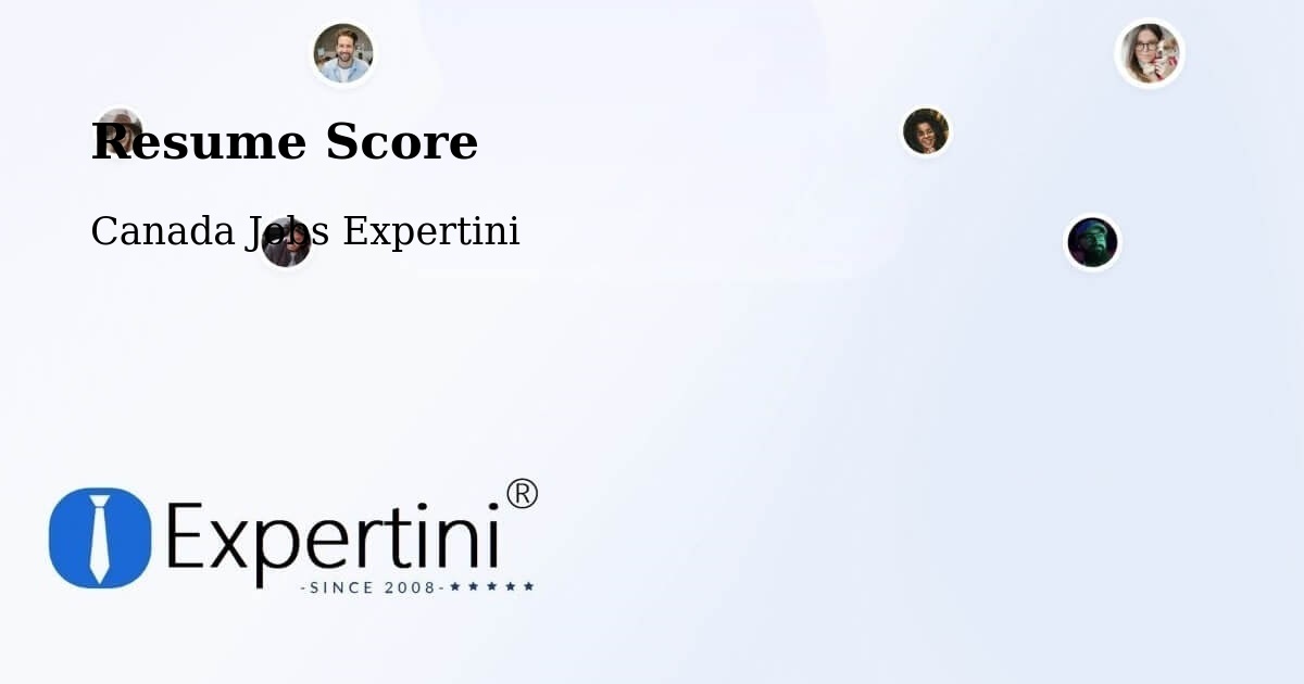 Resume Score & Job Description Match Tool – Springhill - Canada Jobs Expertini