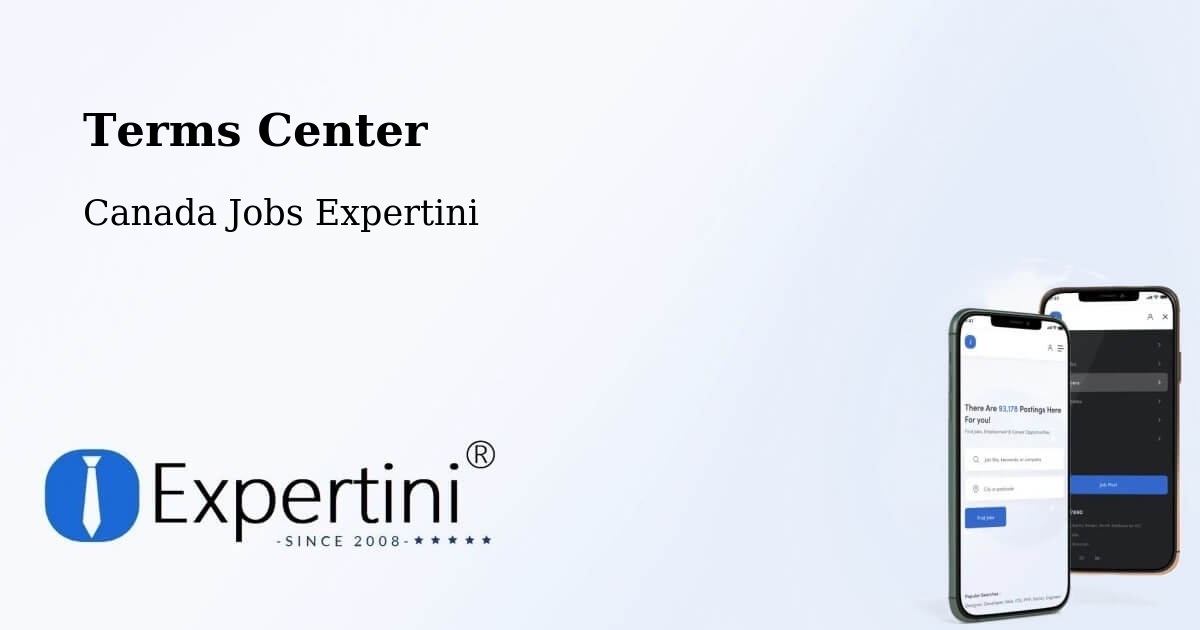 Terms of Service – Springhill - Canada Jobs Expertini